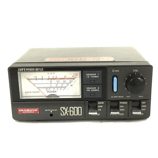 DIAMOND ANTENNA SWR＆POWER METER SX-600 第一電波工業 ダイヤモンド 高性能SWR・パワー計
